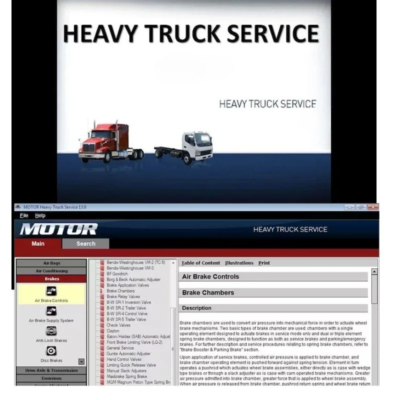 MOTOR Heavy Truck Service V19  - Electronics Repair Service ulasan dan harga